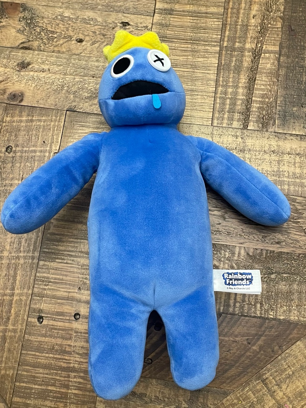 Blue from the Roblox game Rainbow Friends Plush